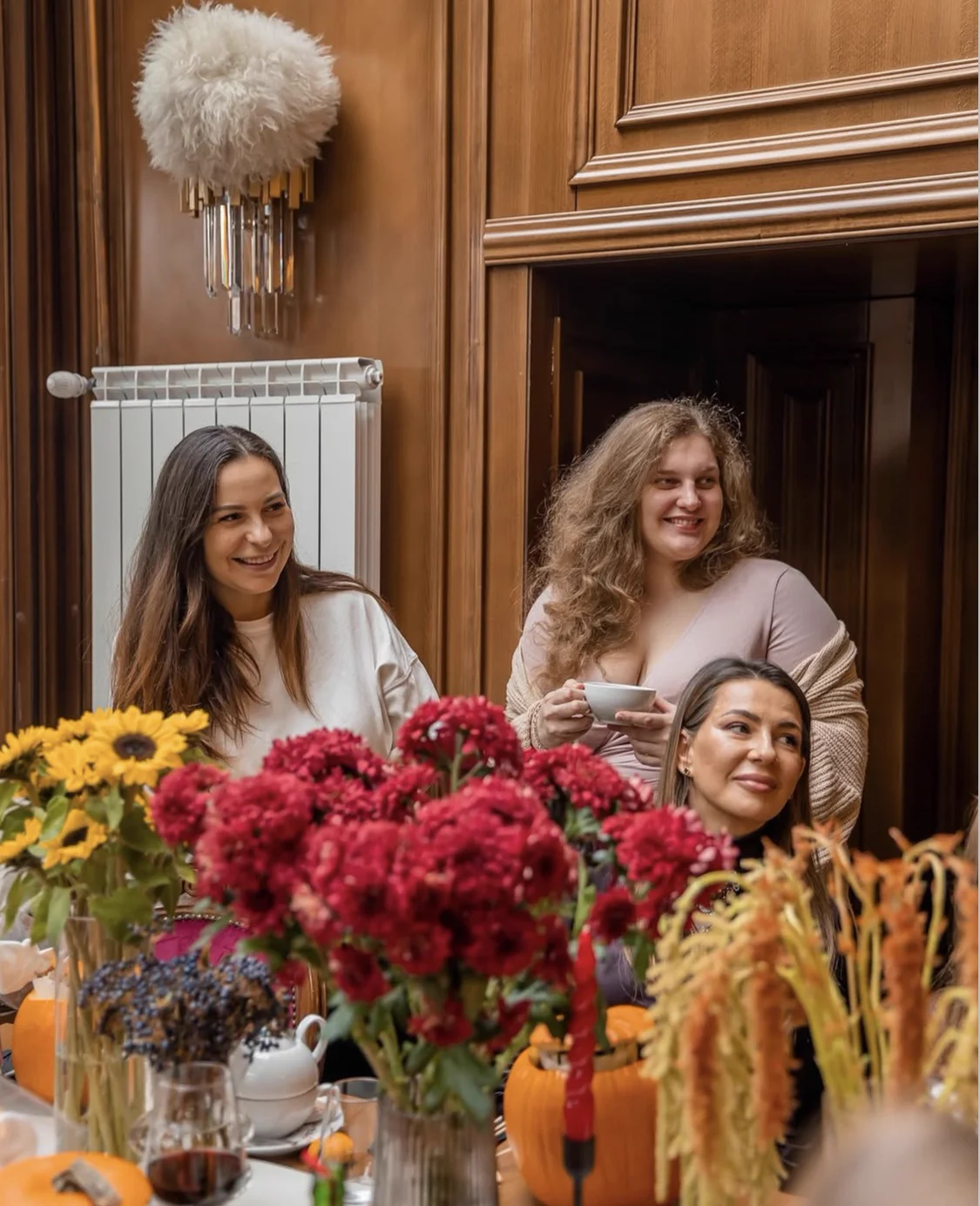 Corporate floral event
