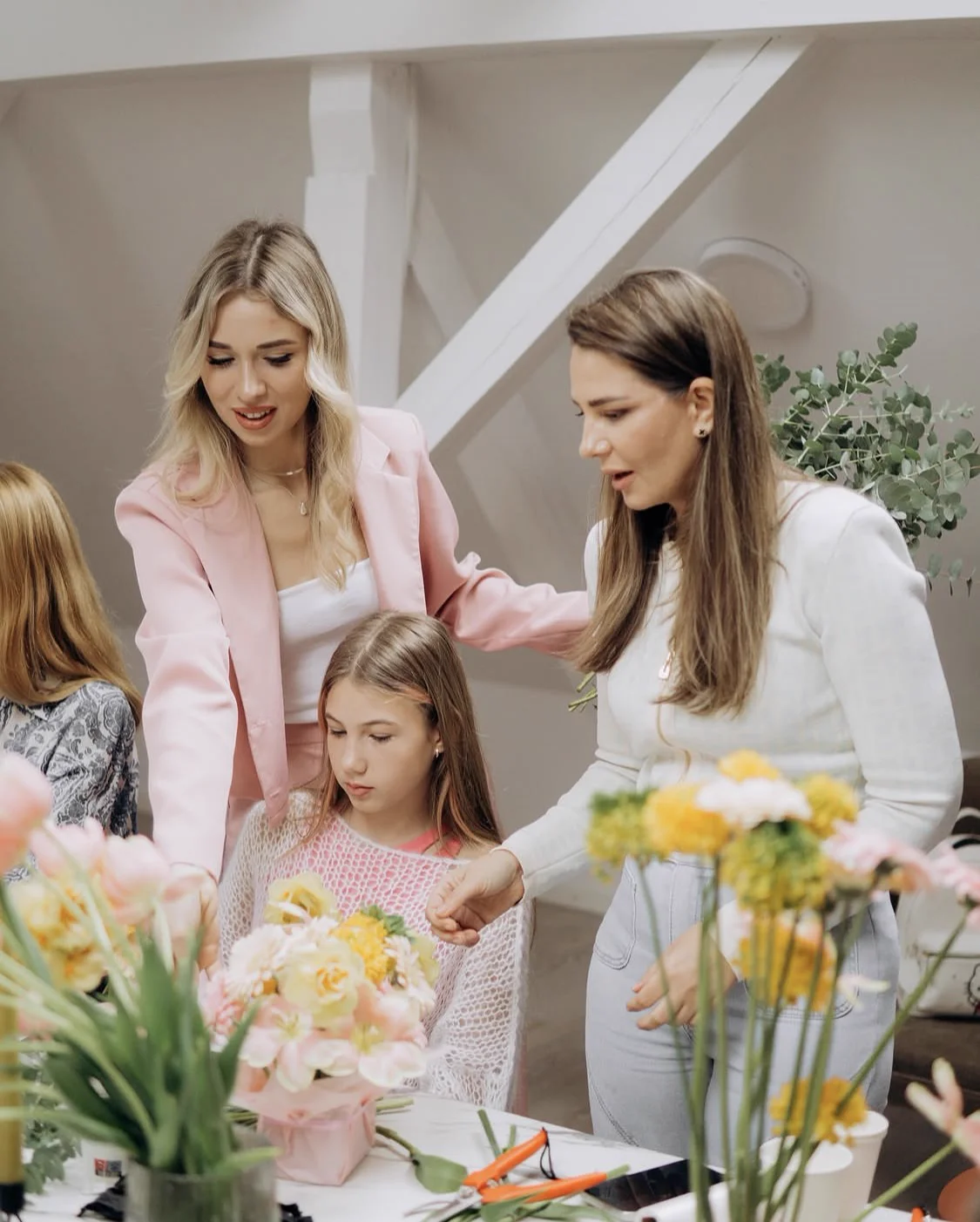Floral experience for a celebration