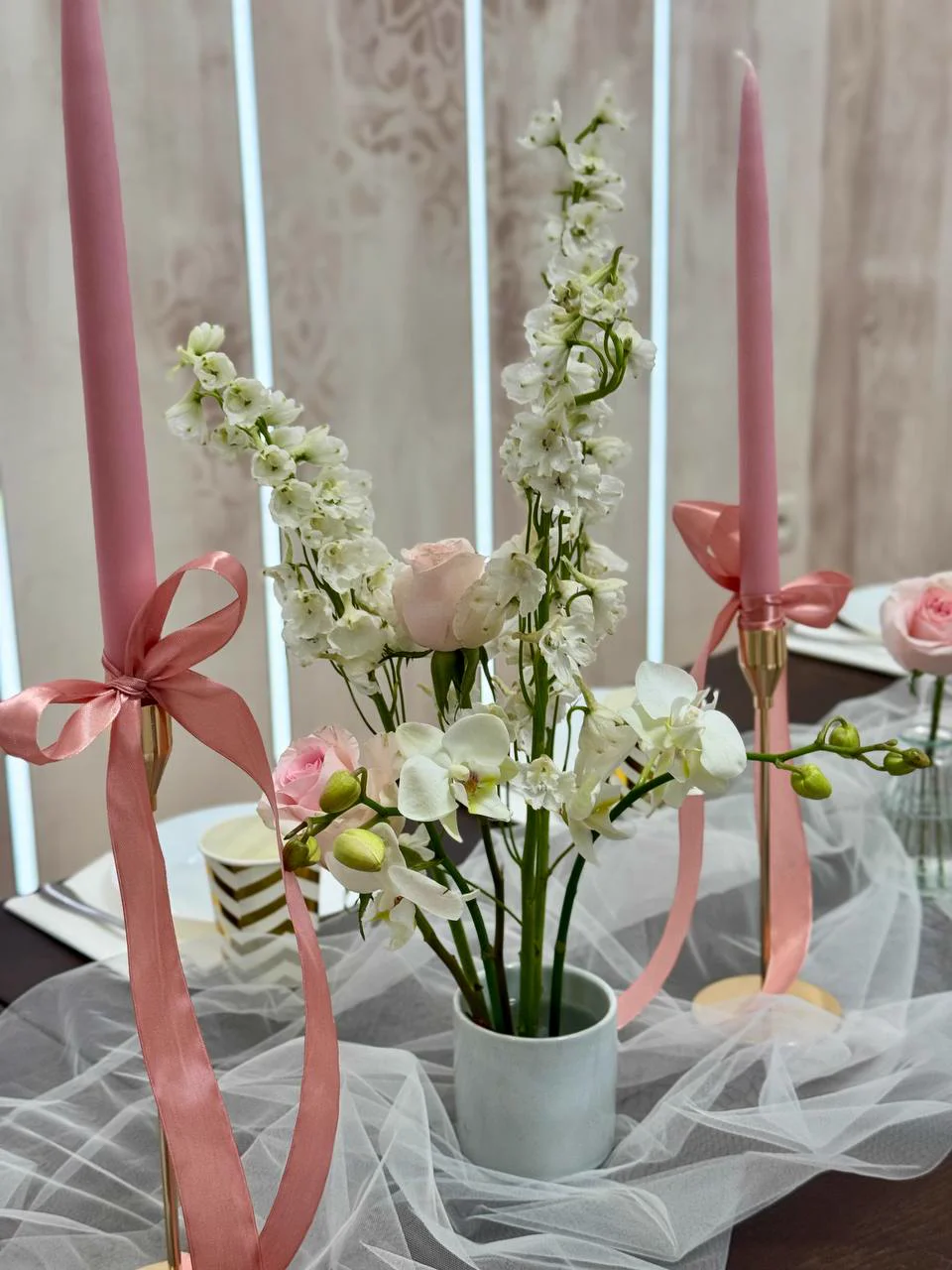 Floral décor for a special occasion