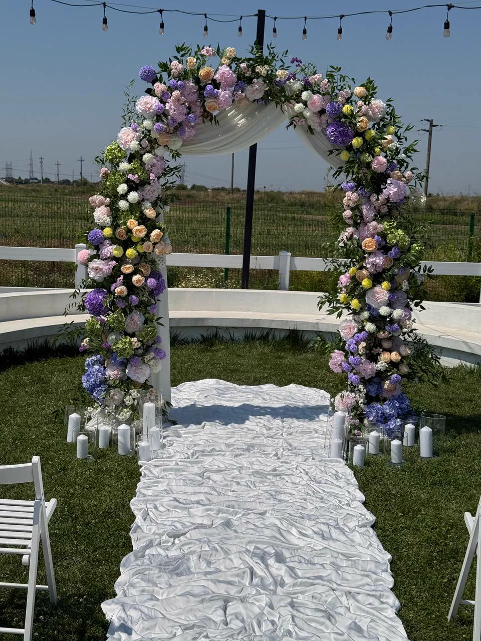 Wedding ceremony décor