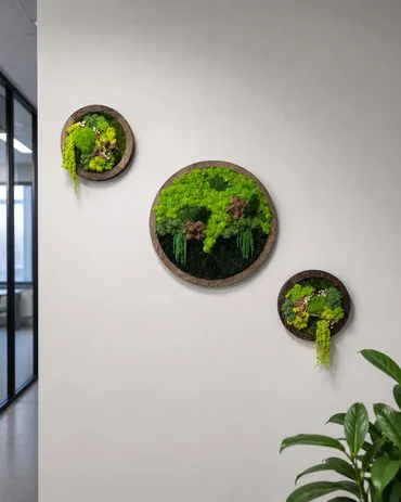 Botanical decor piece by Floralab